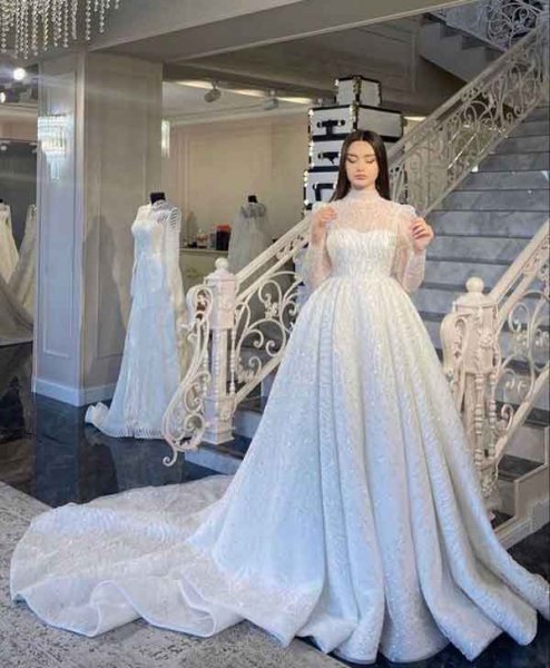  عکس لباس عروس عربی