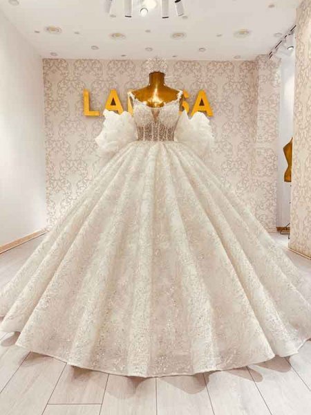  عکس لباس عروس عربی