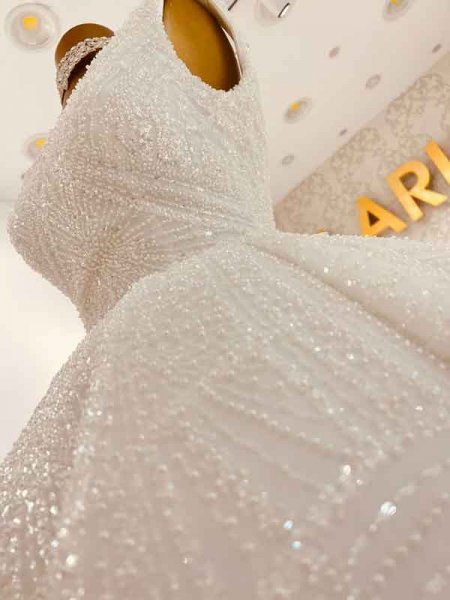  عکس لباس عروس عربی