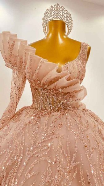  عکس لباس عروس عربی