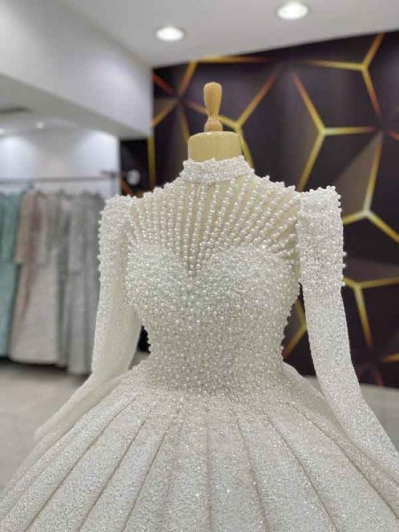  عکس لباس عروس عربی