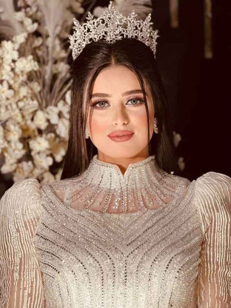  عکس لباس عروس عربی