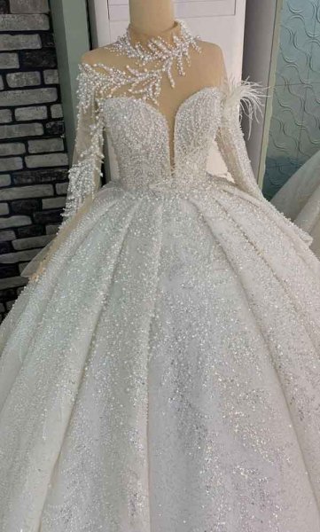  عکس لباس عروس عربی