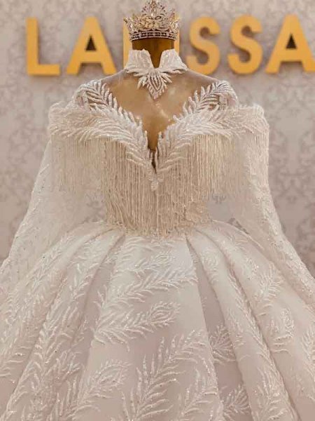  عکس لباس عروس عربی