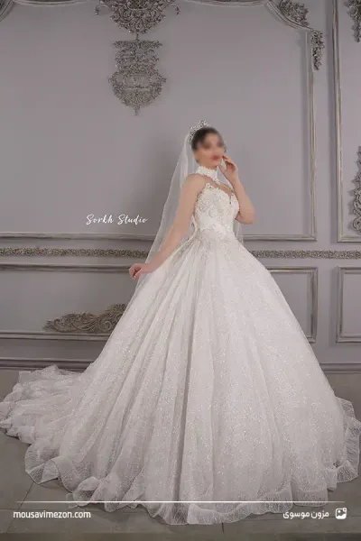 عکس لباس عروس عربی شاین