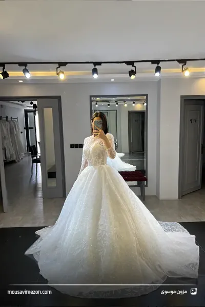  عکس لباس عروس عربی شاین