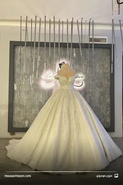  عکس لباس عروس عربی شاین