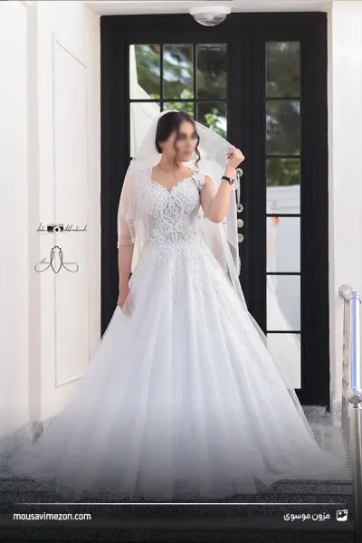  عکس لباس عروس عربی شاین