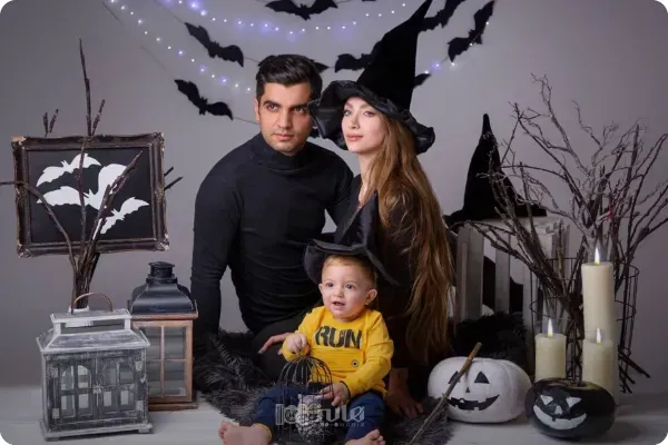  ایده عکس هالووین کودکانه