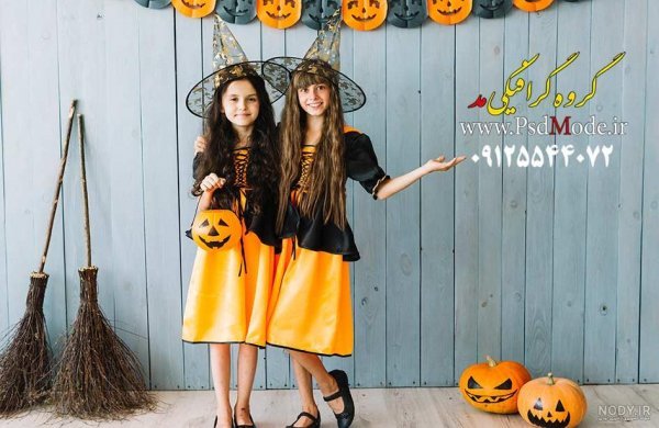  ایده عکس هالووین کودکانه