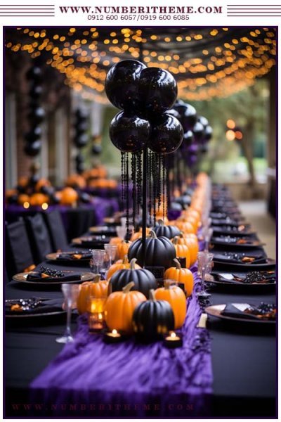  عکس تم تولد هالووین