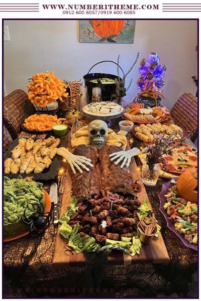  عکس تم تولد هالووین