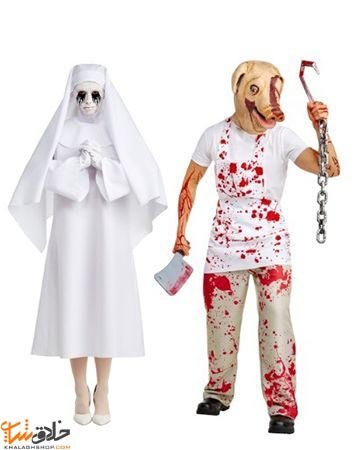  تم هالووین لباس