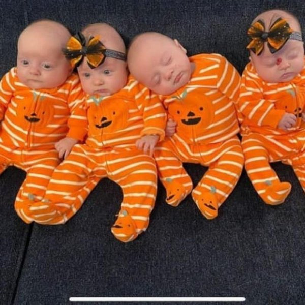 ایده عکس هالووین نوزاد جدید