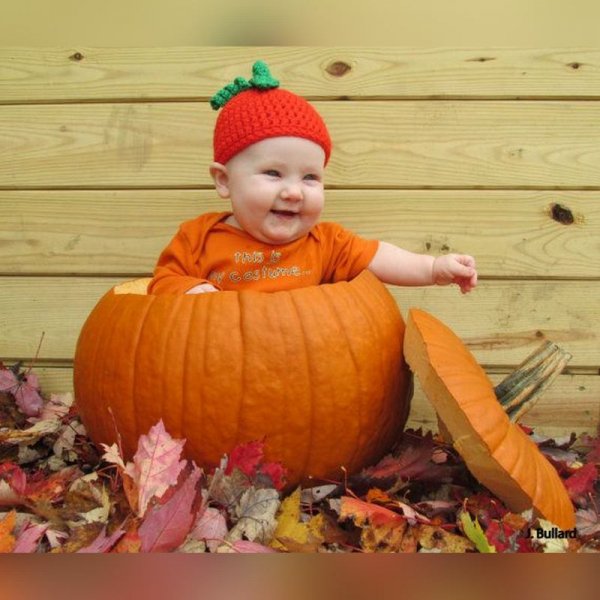  ایده عکس هالووین نوزاد جدید