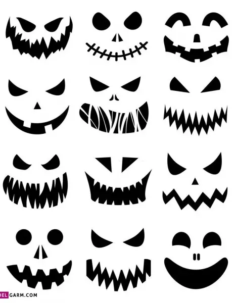 عکس نقاشی هالووین جدید