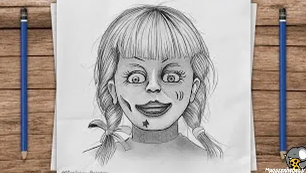  عکس نقاشی هالووین جدید