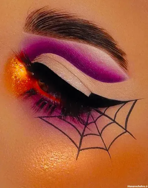  نقاشی صورت هالووین دخترانه