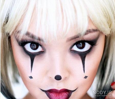  نقاشی صورت هالووین دخترانه