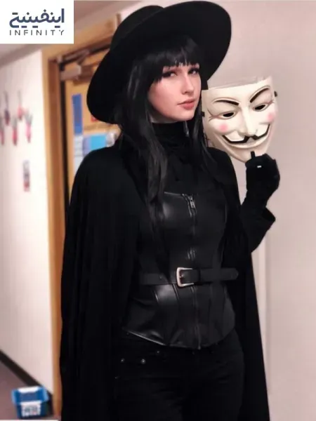  نقاشی صورت هالووین دخترانه