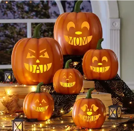  نقاشی هالووین کدو