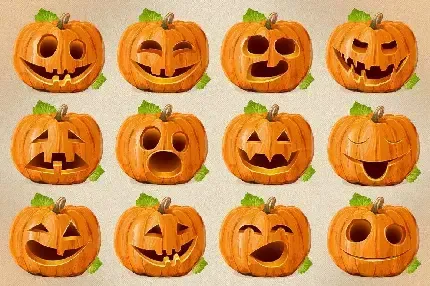  نقاشی هالووین کدو