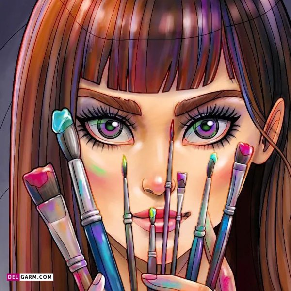  عکس نوشته تبریک روز هنرمند پروفایل