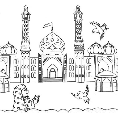  عکس نقاشی نیمه شعبان