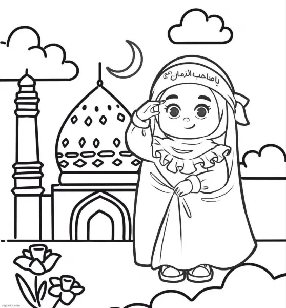  عکس نقاشی نیمه شعبان