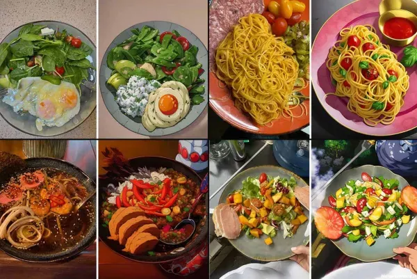  عکس فانتزی خوراکی های خوشمزه دخترانه