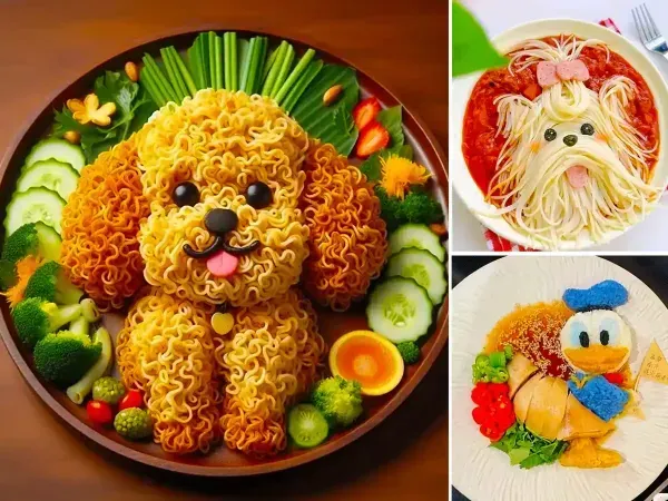  عکس فانتزی خوراکی های خوشمزه دخترانه