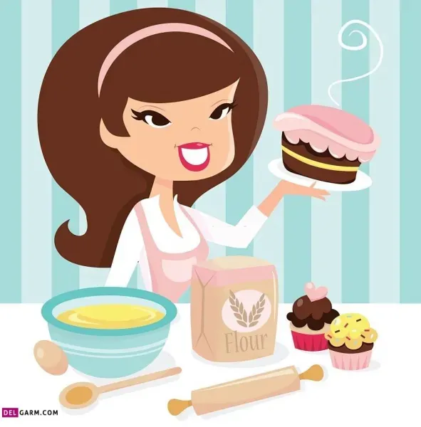  عکس فانتزی خوراکی های خوشمزه دخترانه