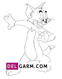  دانلود عکس تام و جری نقاشی