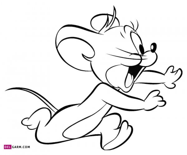  دانلود عکس تام و جری نقاشی