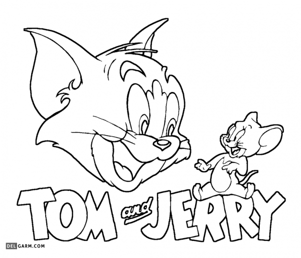  دانلود عکس تام و جری نقاشی