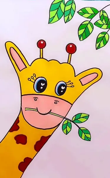  عکس نقاشی کودکانه