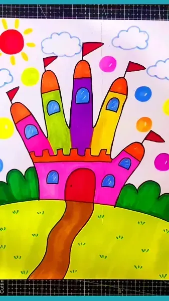  عکس نقاشی کودکانه