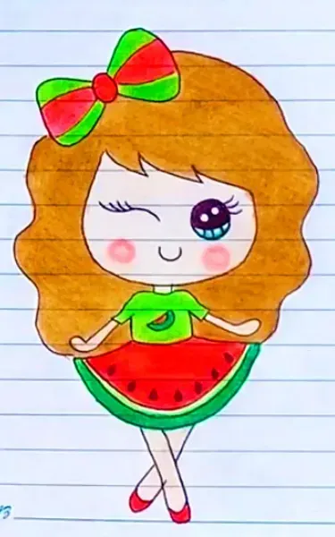  عکس نقاشی کودکانه