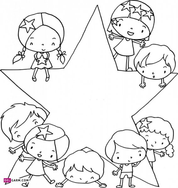  ایده عکس نقاشی کودکانه زیبا