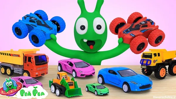  عکس نقاشی ماشین مک کویین کودکانه