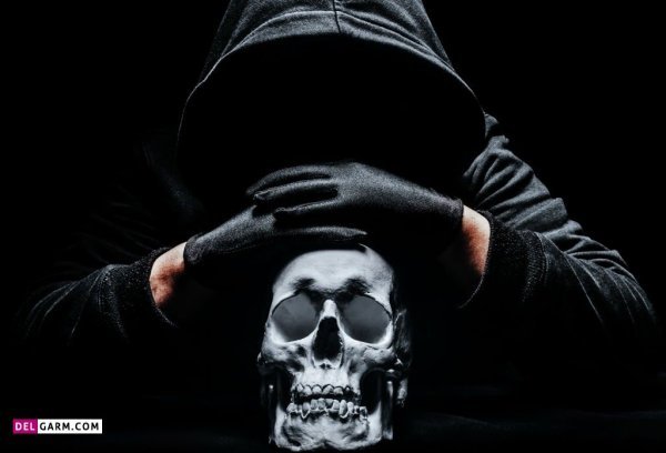  عکس اسکلت ترسناک برای پروفایل