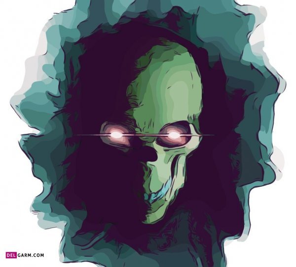  عکس اسکلت ترسناک برای پروفایل