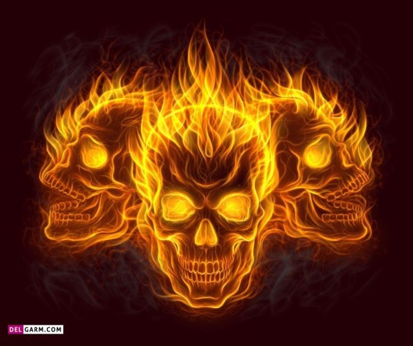  عکس اسکلت ترسناک برای پروفایل