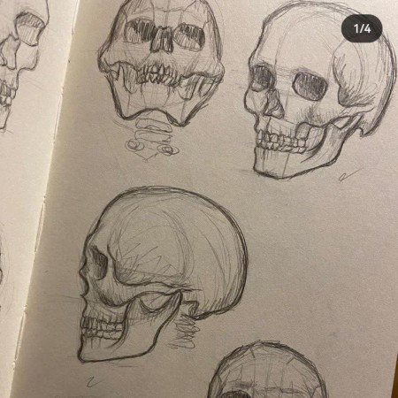  عکس اسکلت ترسناک برای پروفایل