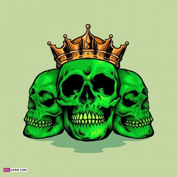  عکس اسکلت ترسناک برای پروفایل