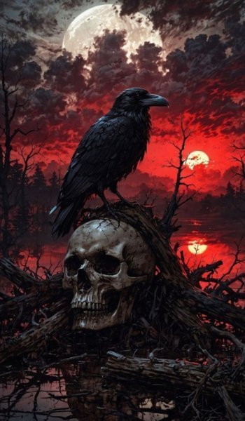  عکس اسکلت ترسناک برای پروفایل