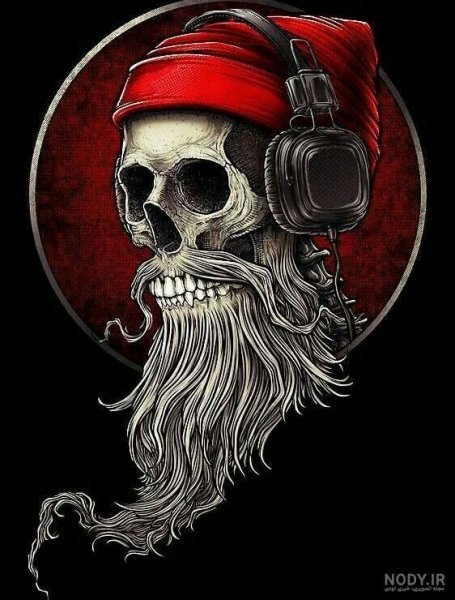  عکس اسکلت با تفنگ