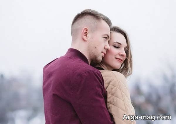  عکس بغل کردن و بوسیدن عاشقانه