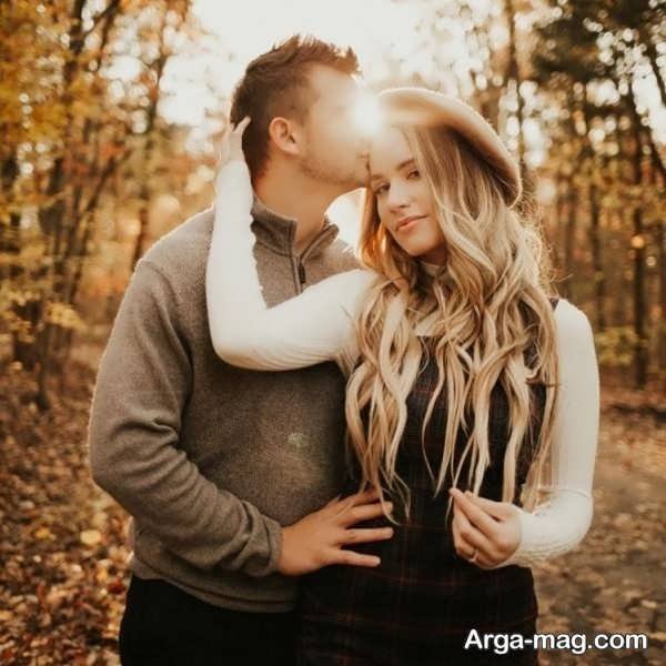  عکس بغل کردن و بوسیدن عاشقانه