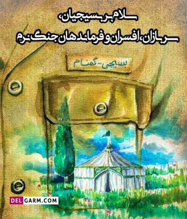  عکس بسیجی برای استوری